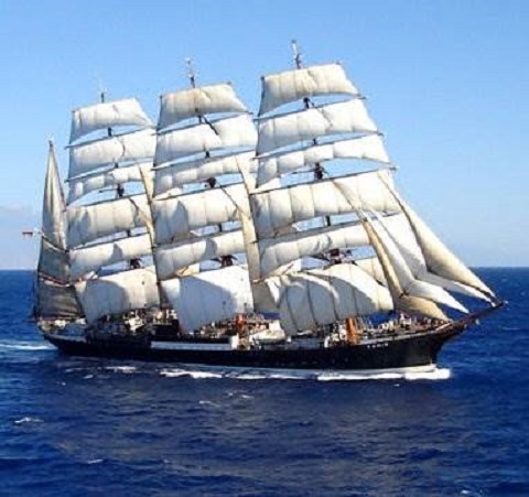 Barque Sedov - World's Largest Sailing Ship Returns To Sea