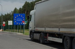 Around 300 trucks waiting to cross from Belarus into Latvia