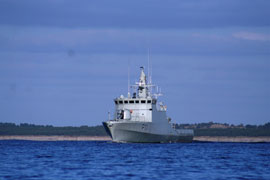 New patrol ship of Lithuanian Naval Force piered in Klaipeda :: The ...